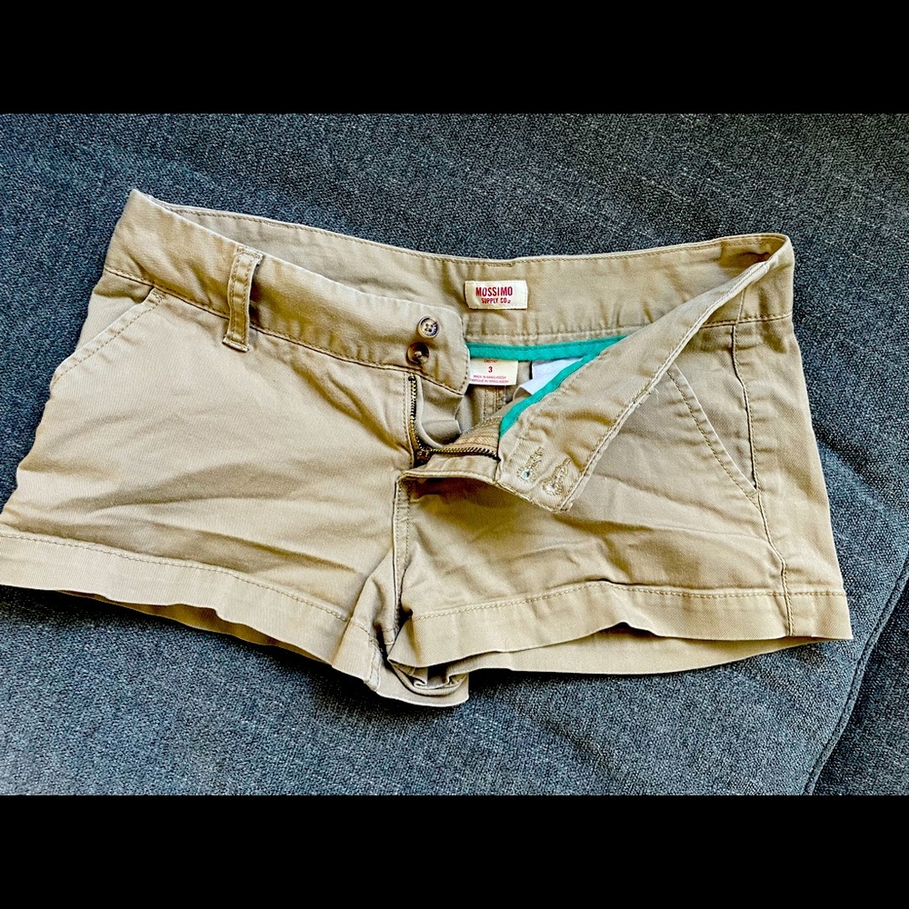 Tan shorts
